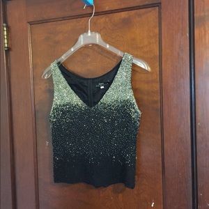 Chris Kole Beaded Top